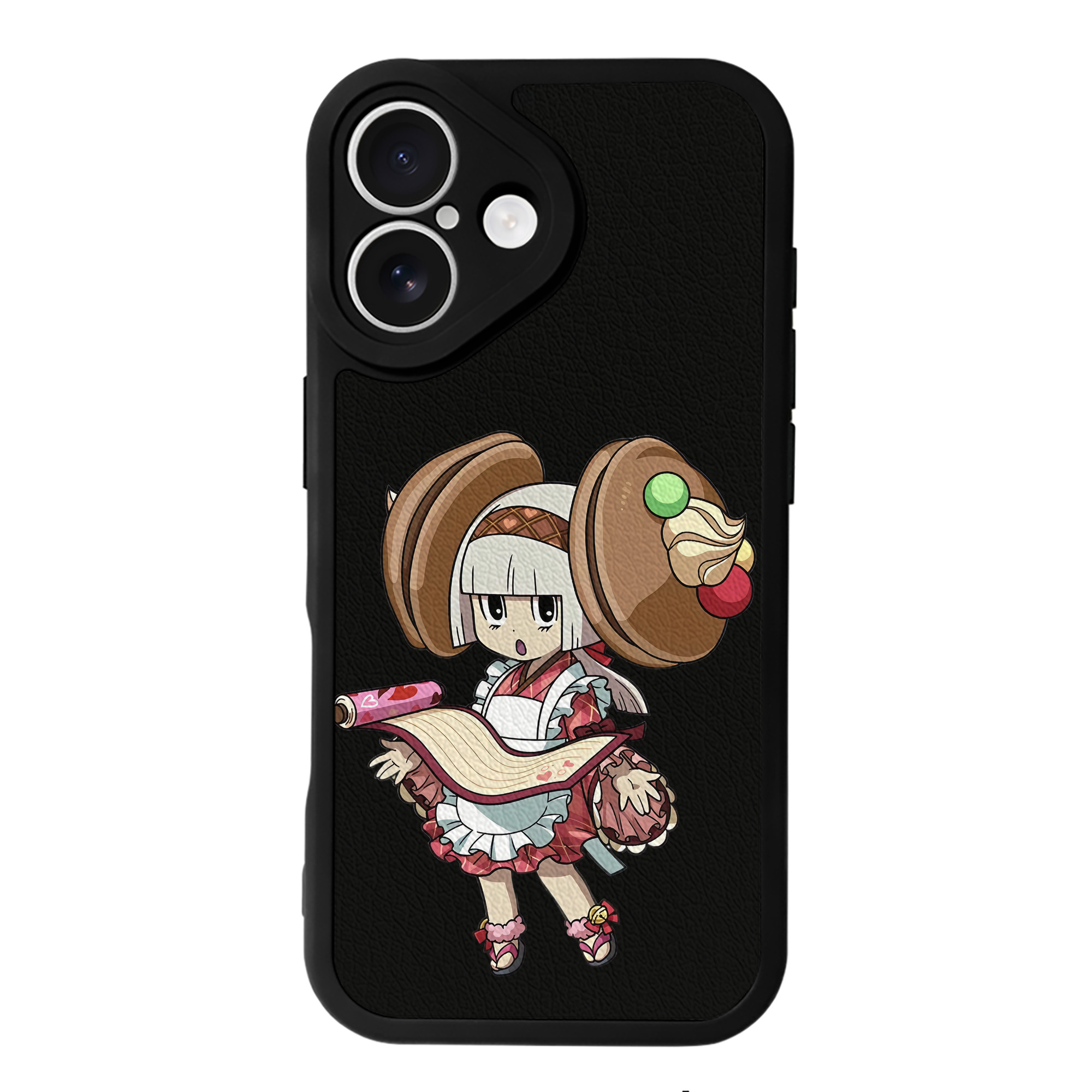 （画像用） 妖怪ウォッチ Yo-kai Watch 【iPhone 16シリーズ対応】シリコンスマホケース（レザー調） 材質：シリコン